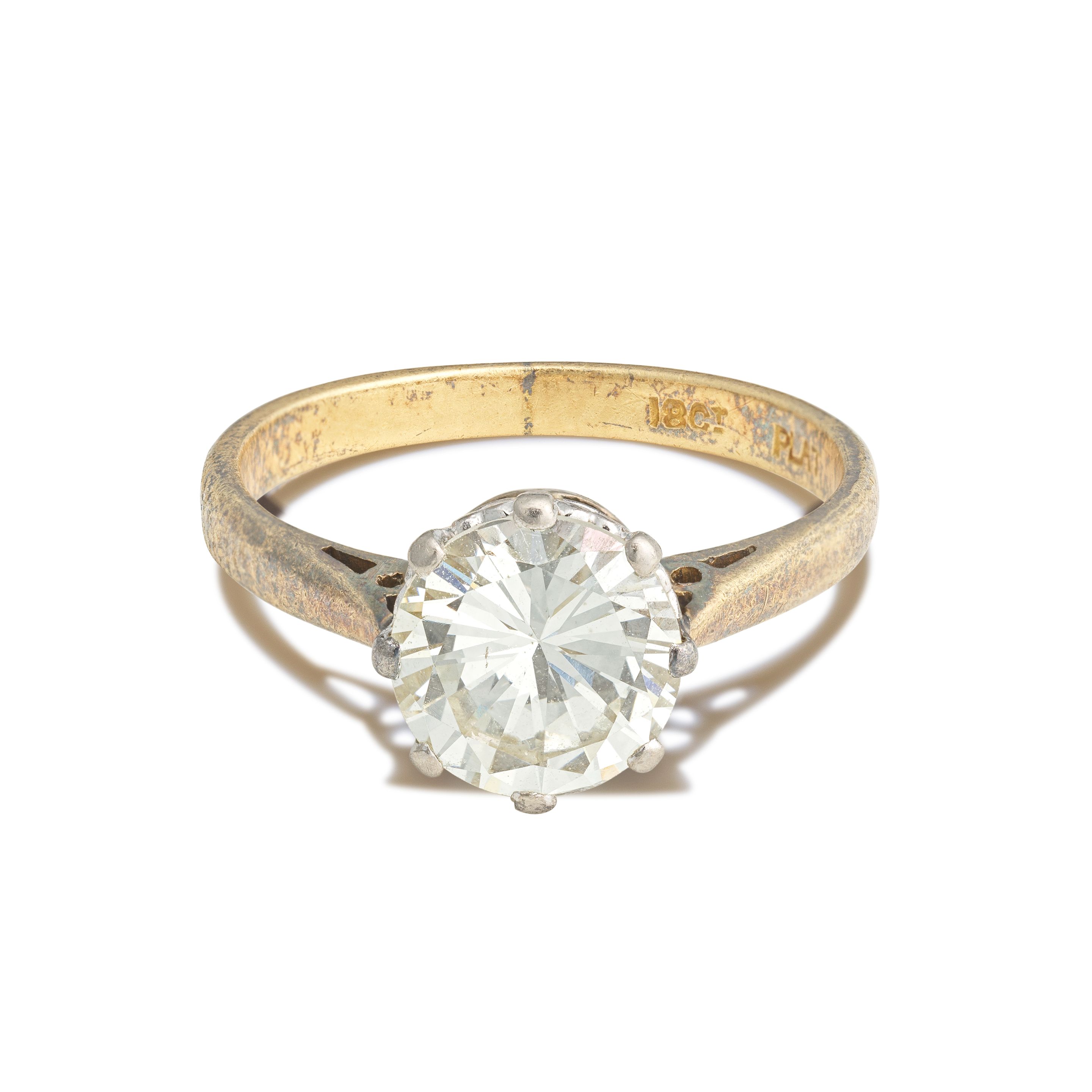 DIAMOND SINGLE-STONE RING