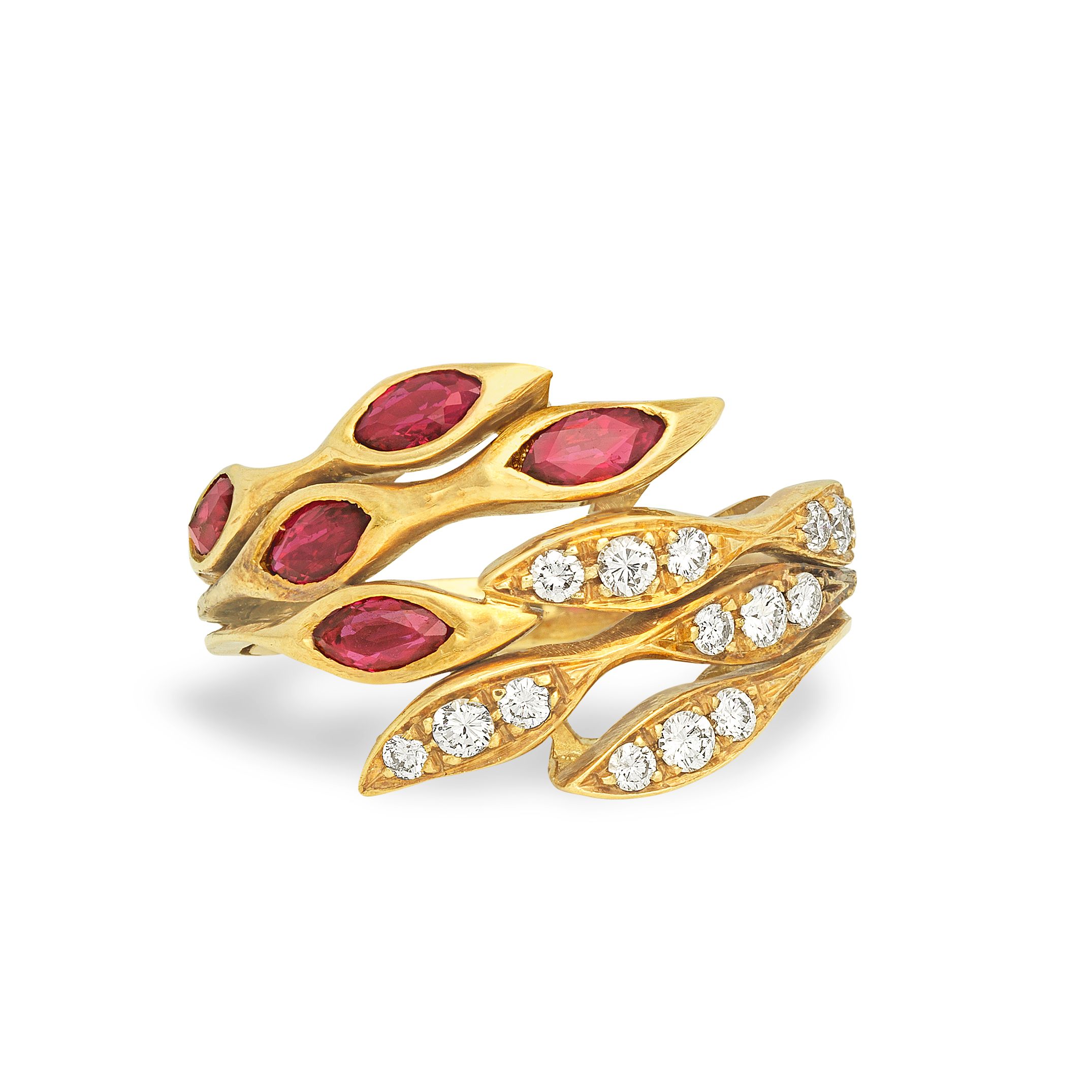 RUBY AND DIAMOND RING