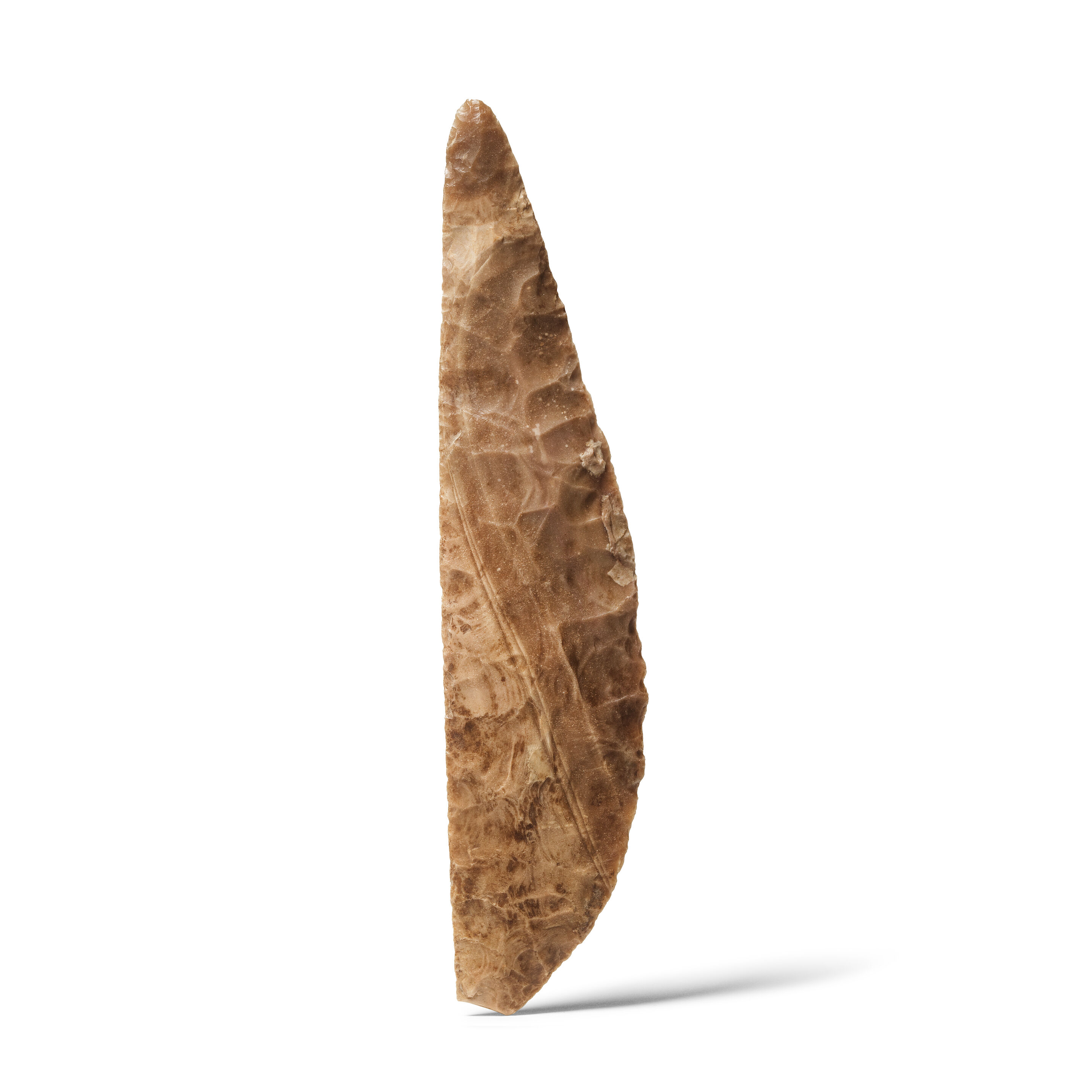 An Egyptian bifacial flint knife