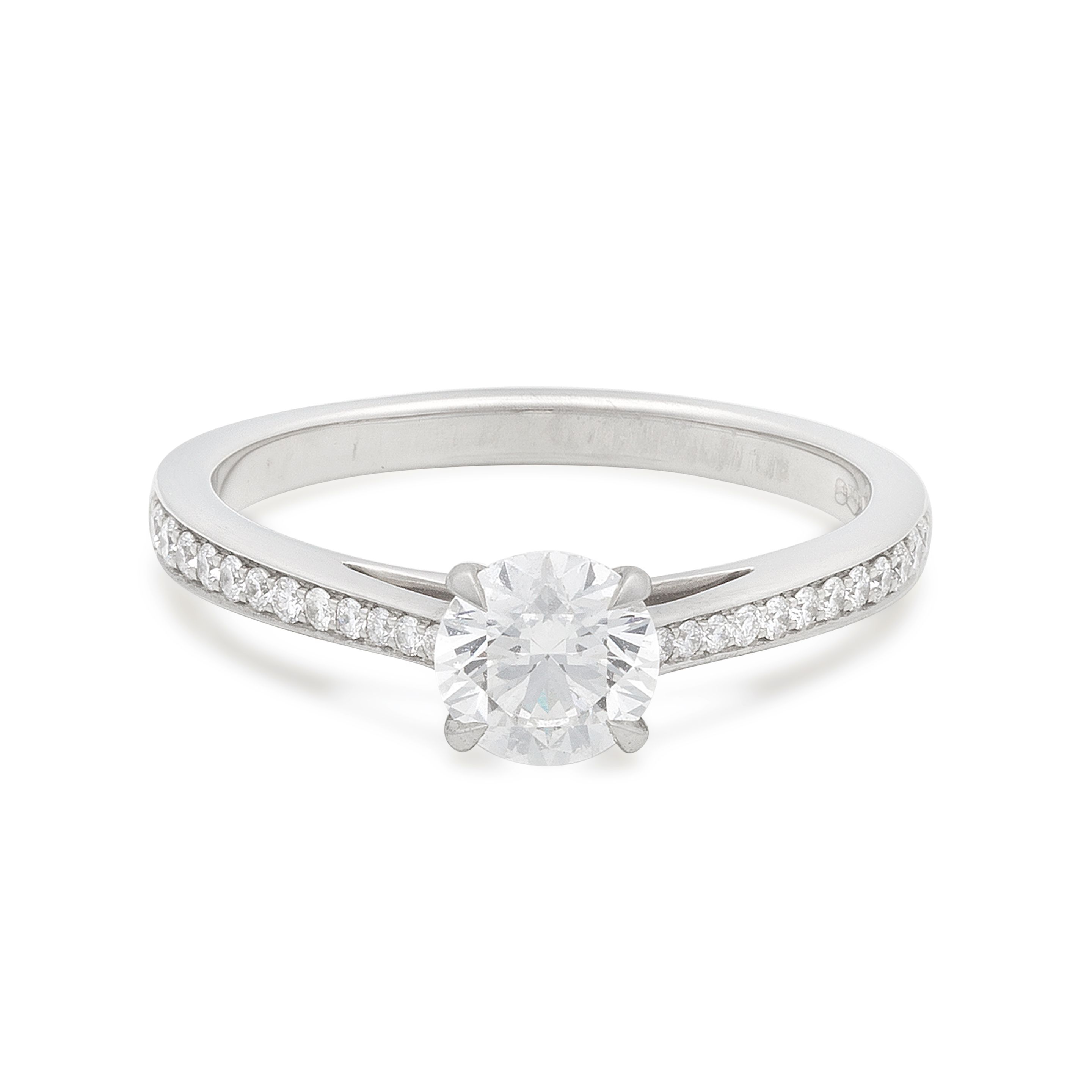DIAMOND SINGLE-STONE RING