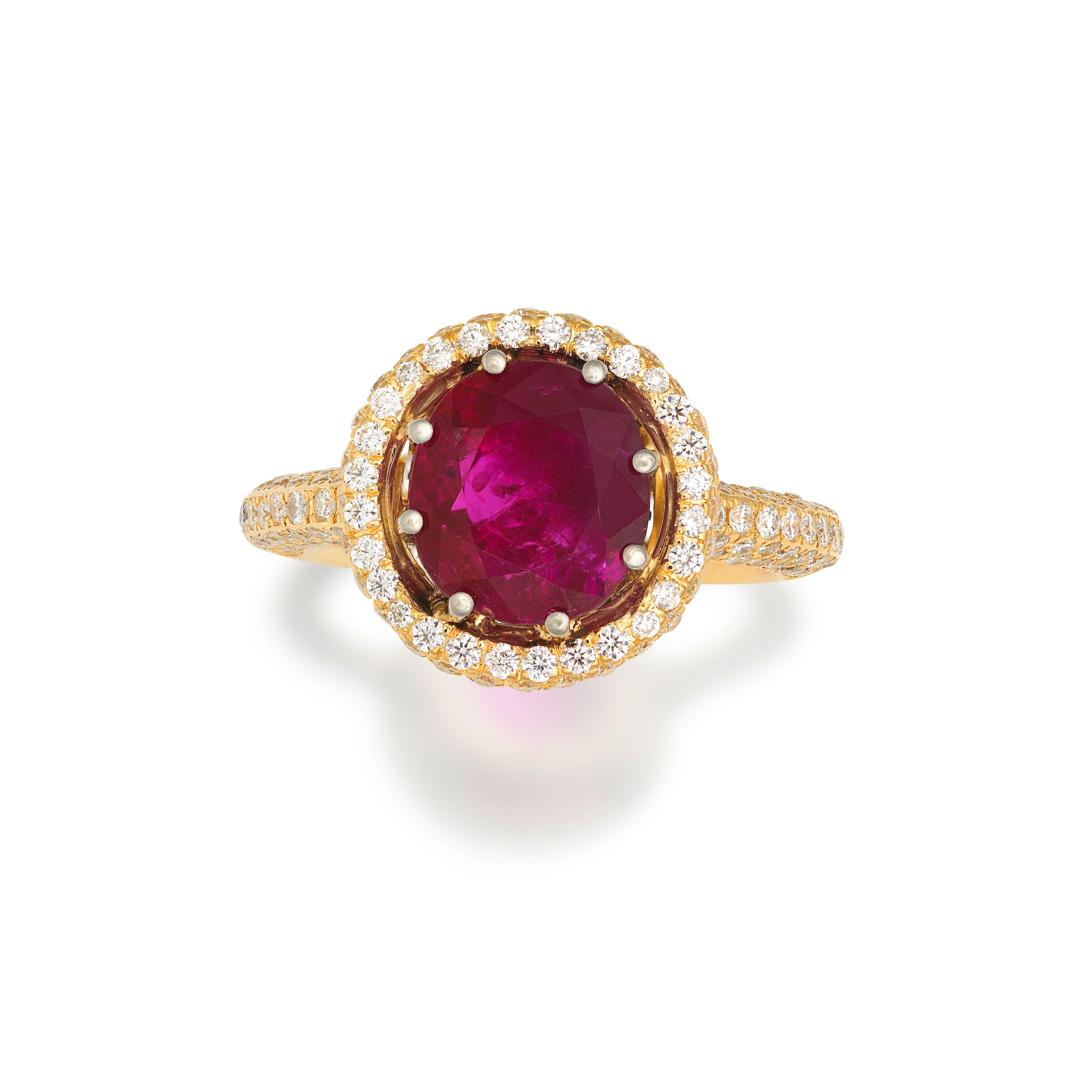 RUBY AND DIAMOND RING