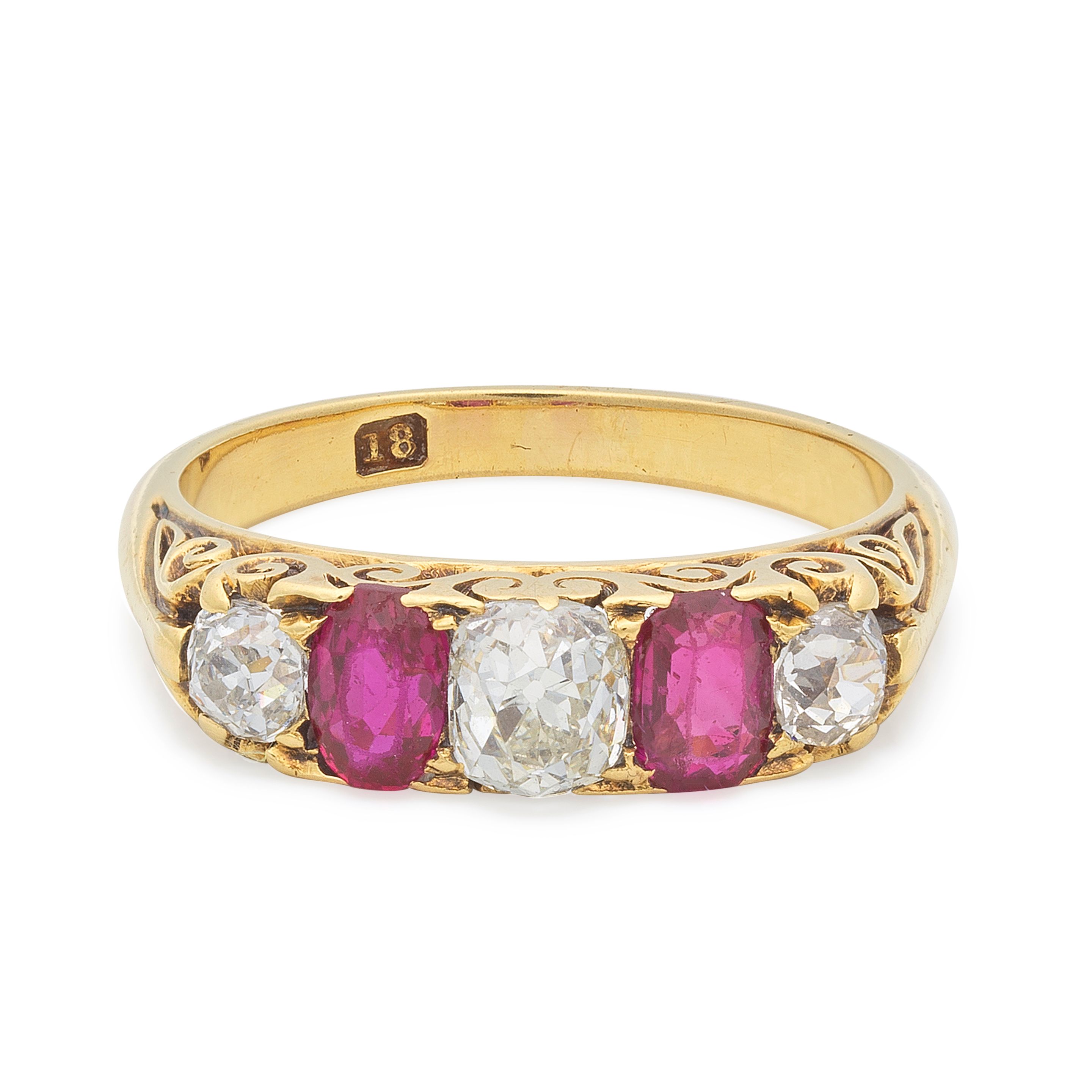 RUBY AND DIAMOND RING