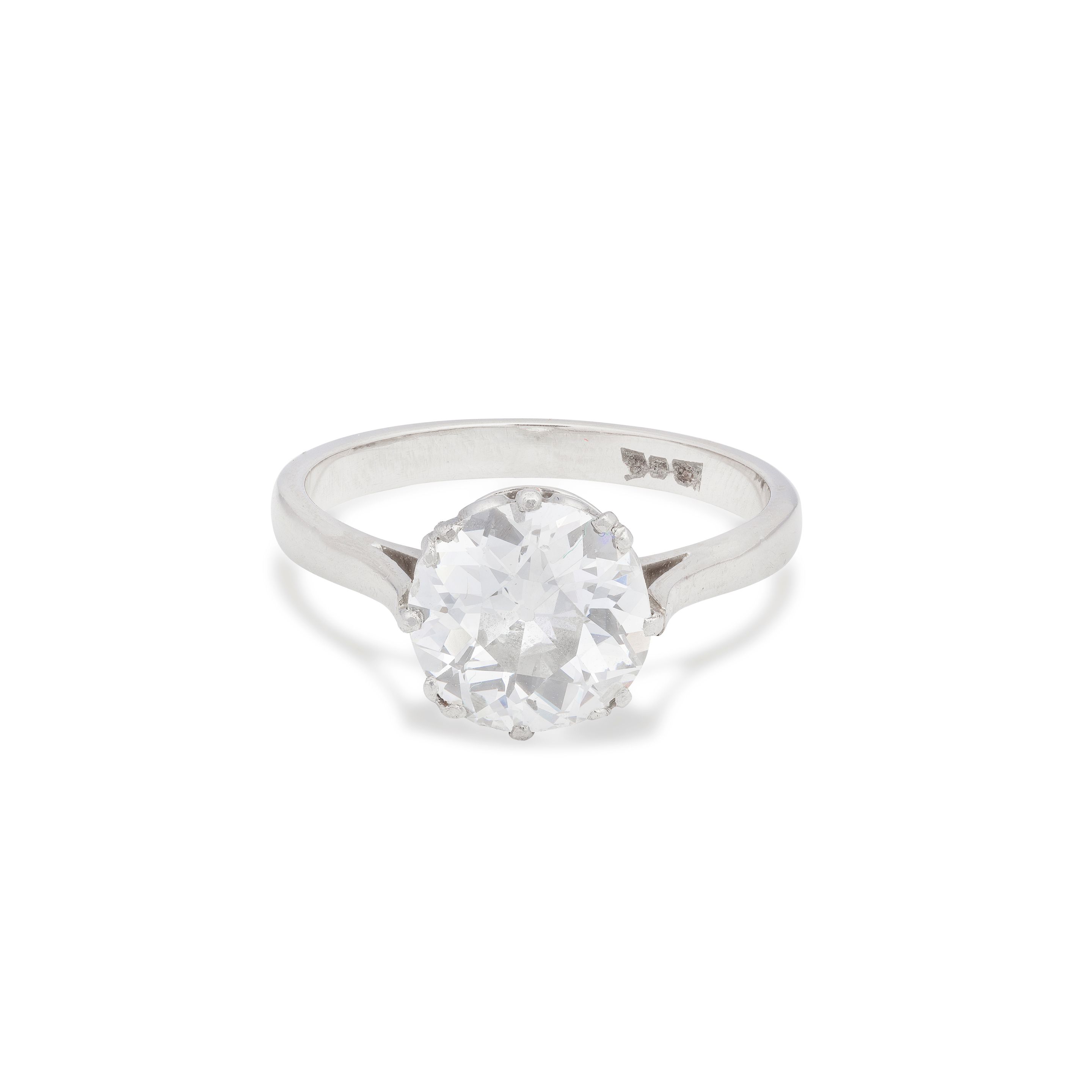 DIAMOND SINGLE-STONE RING