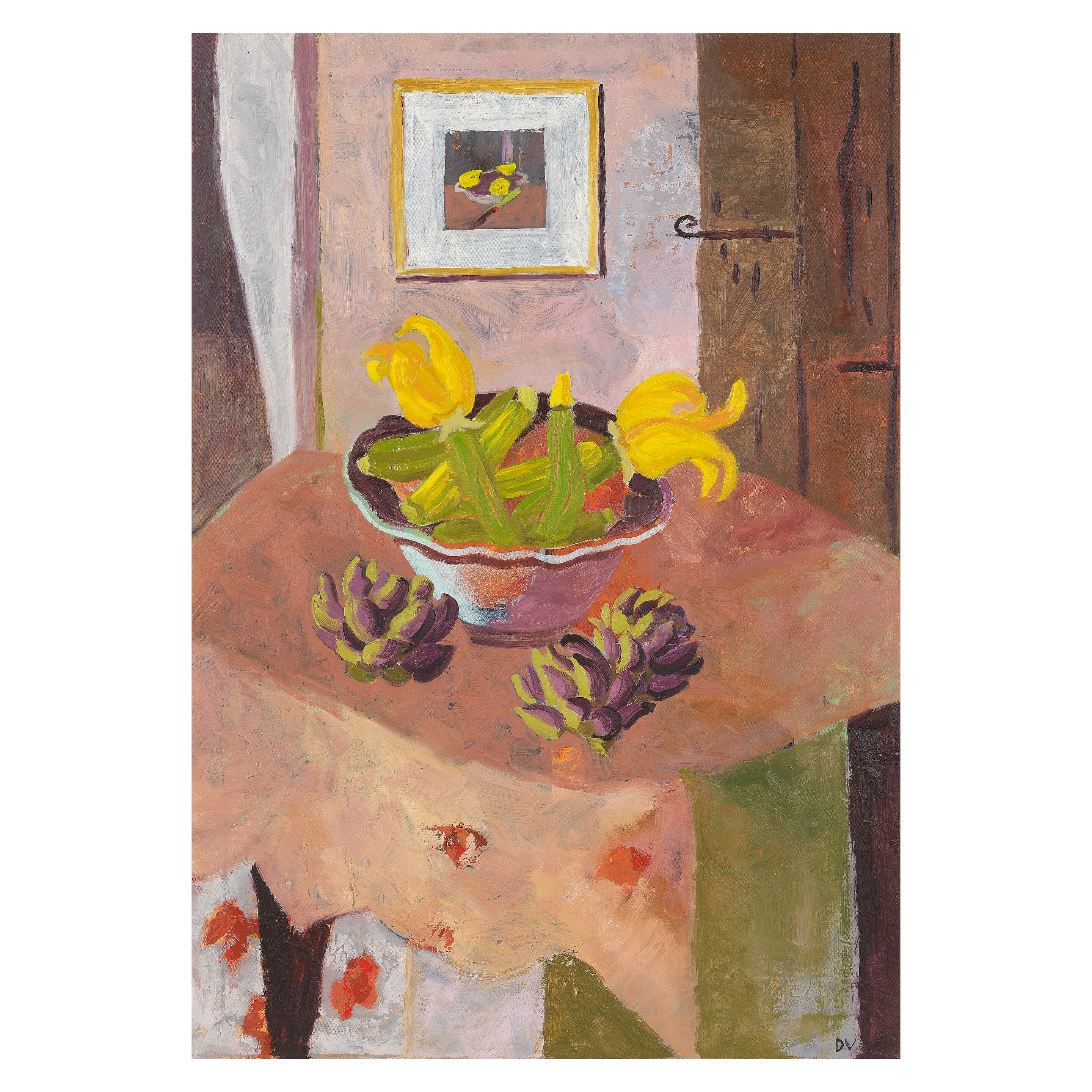 Dione Verulam (British, born 1954) May in Tuscany, Still Life