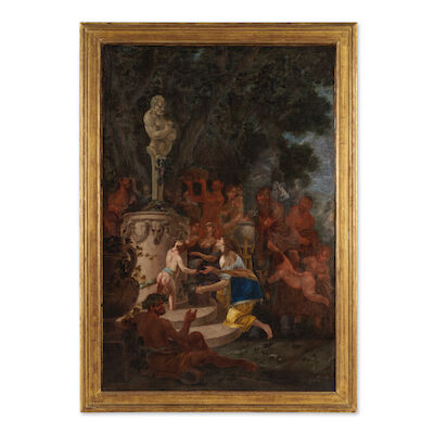 Attribué à Giulio Carpioni (Venice 1613-1679 Vicenza) Bacchanales