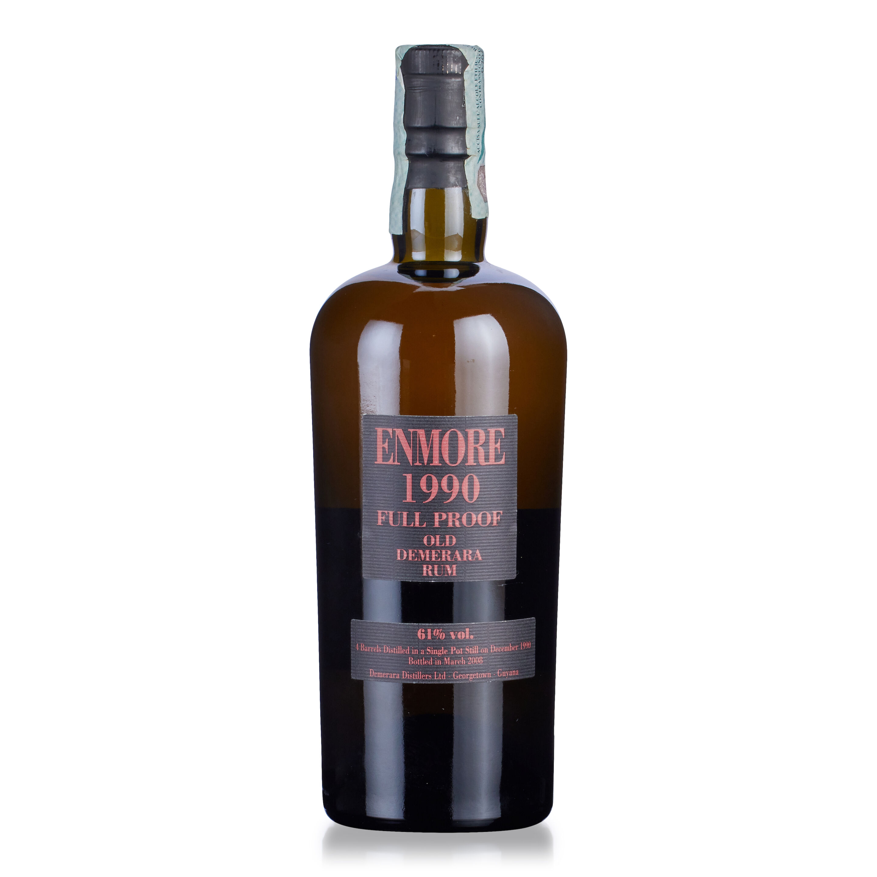 Enmore Old Demerara Rum 18 Year Old, 1990 (1x 70cl)