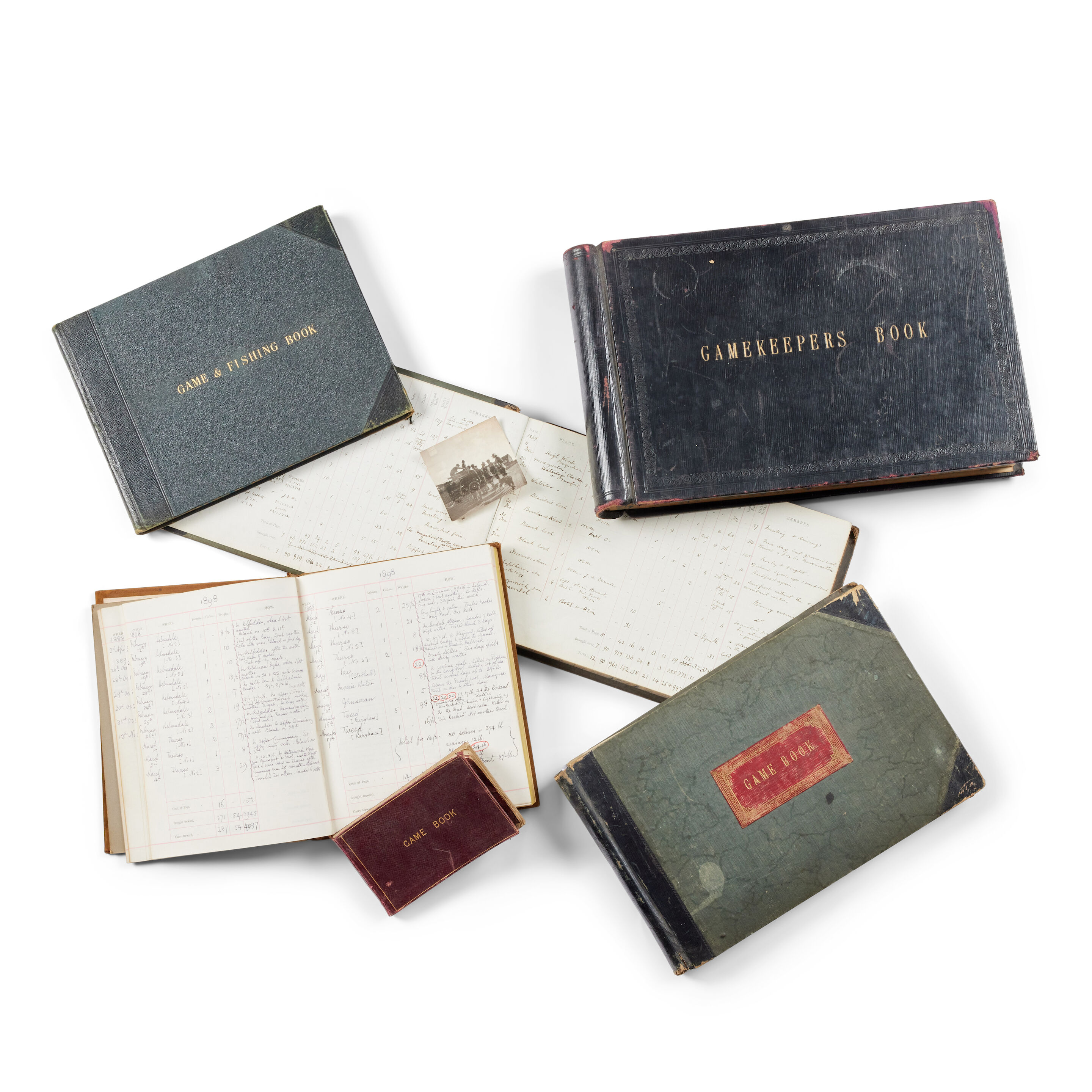 AND LATER Six various Game Books, (6)