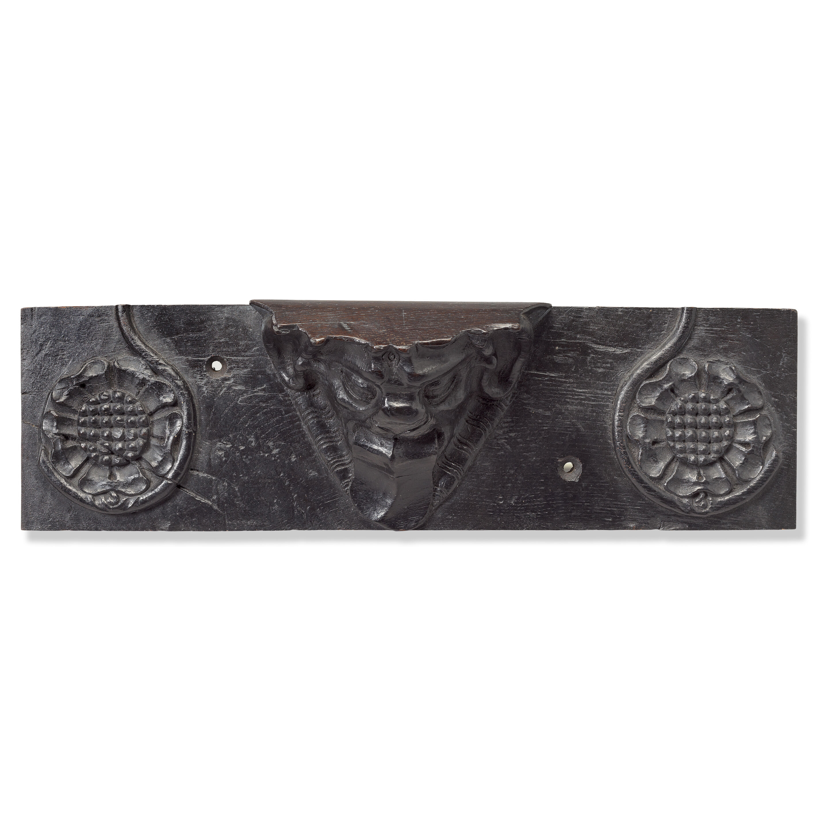 An English carved oak misericord 15th century