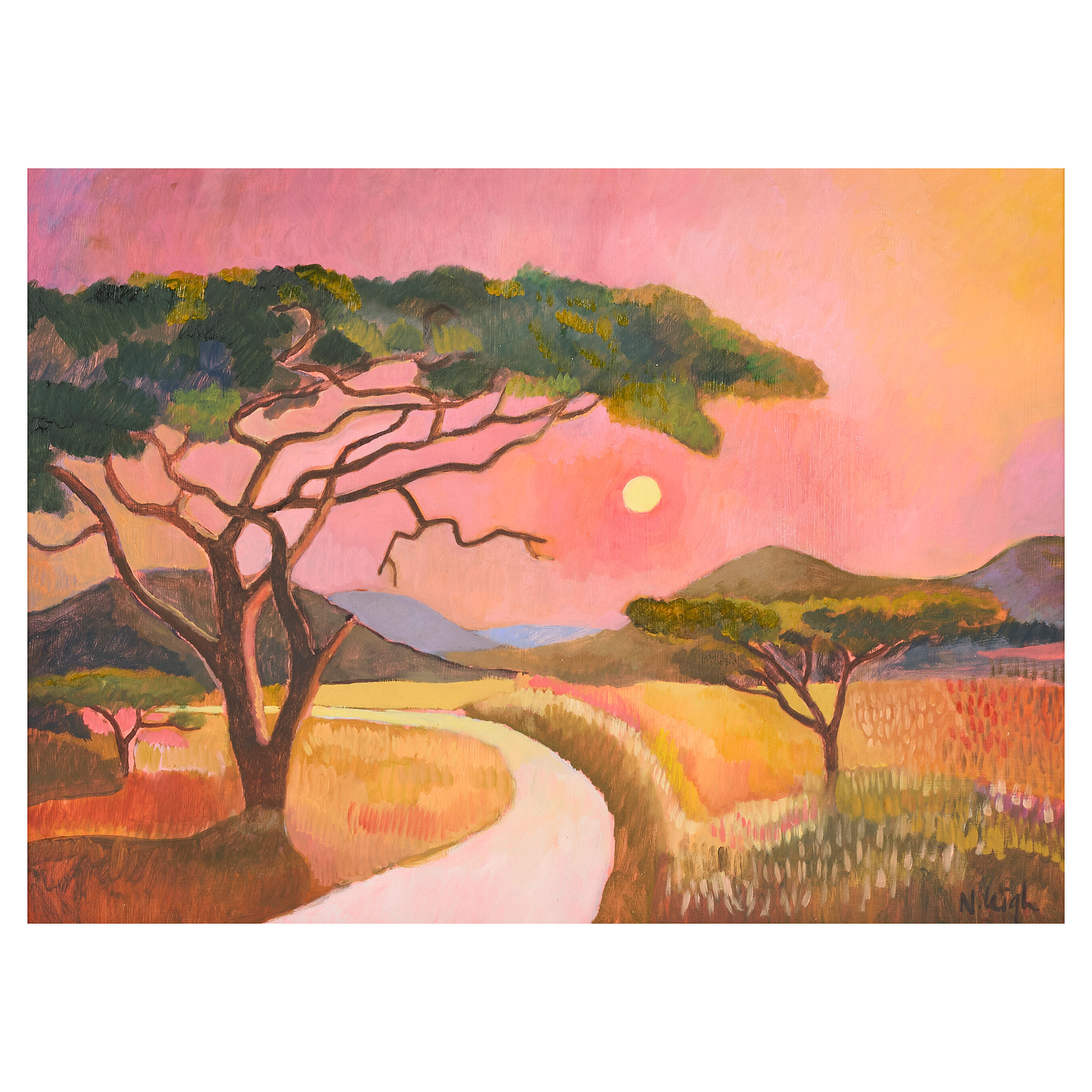 Nichola ALice Leigh (South Africa 1966-2017) Bushveld Sunset