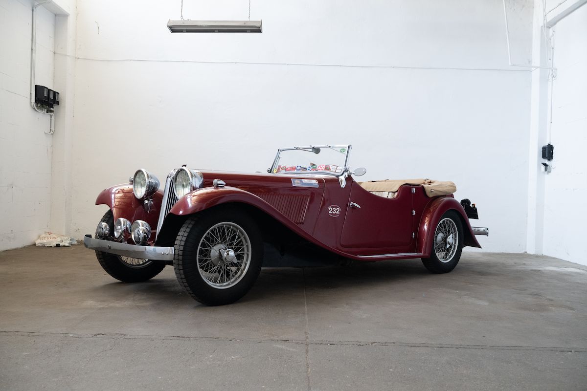 1933 Jaguar SS1 Open Tourer 2 ½