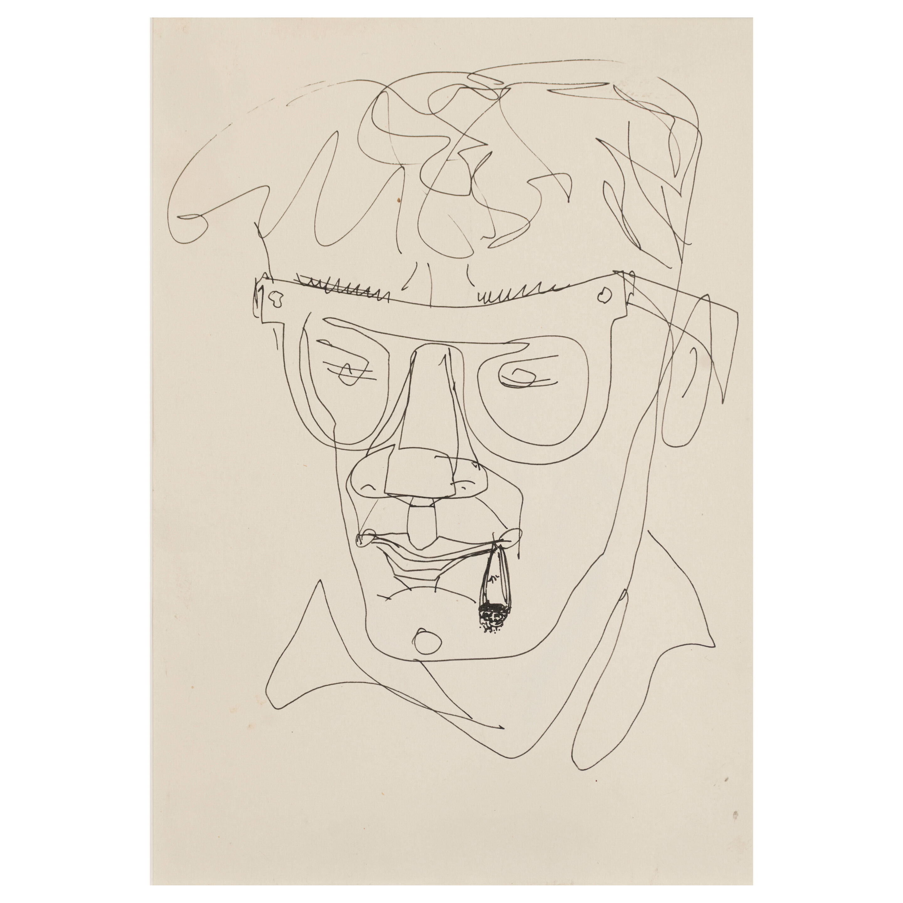 Autoportrait/ Self-portrait, 1959