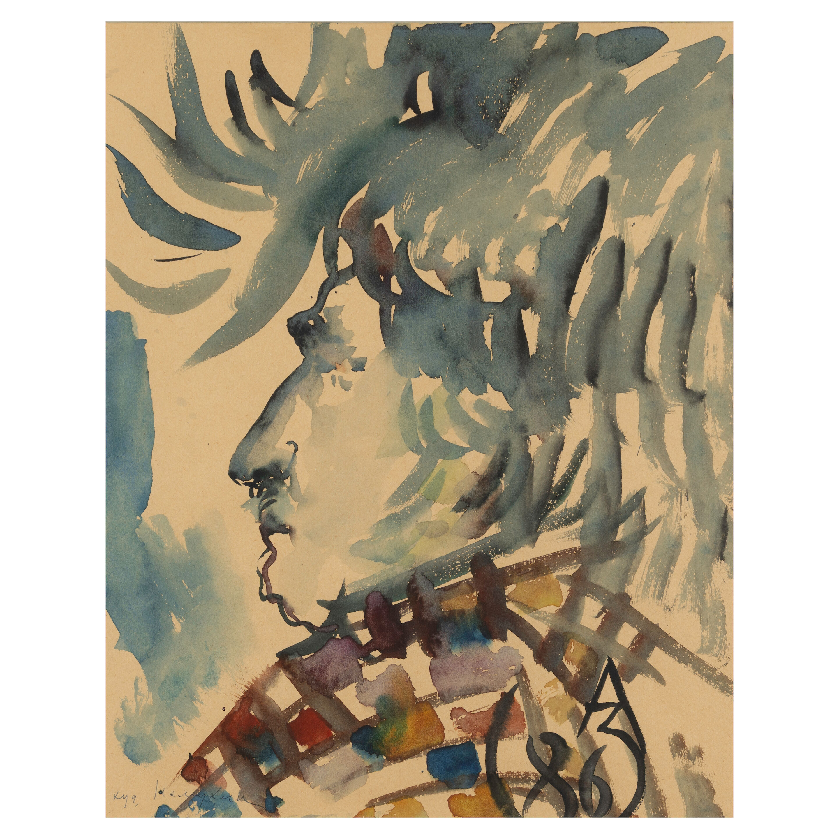 Portrait de Nemoukhine/ Portrait of Nemukhin