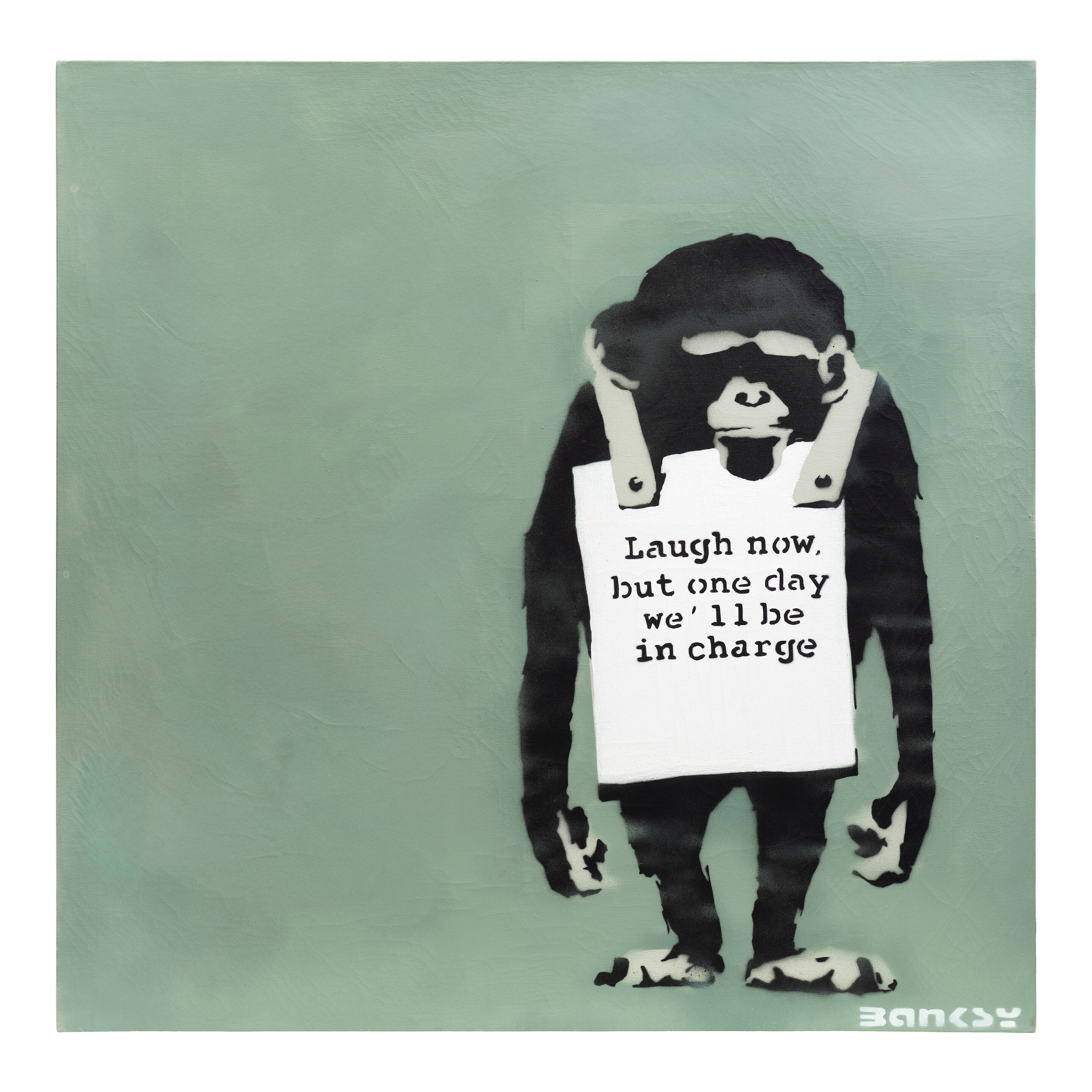 BANKSY (B. 1975) Laugh Now