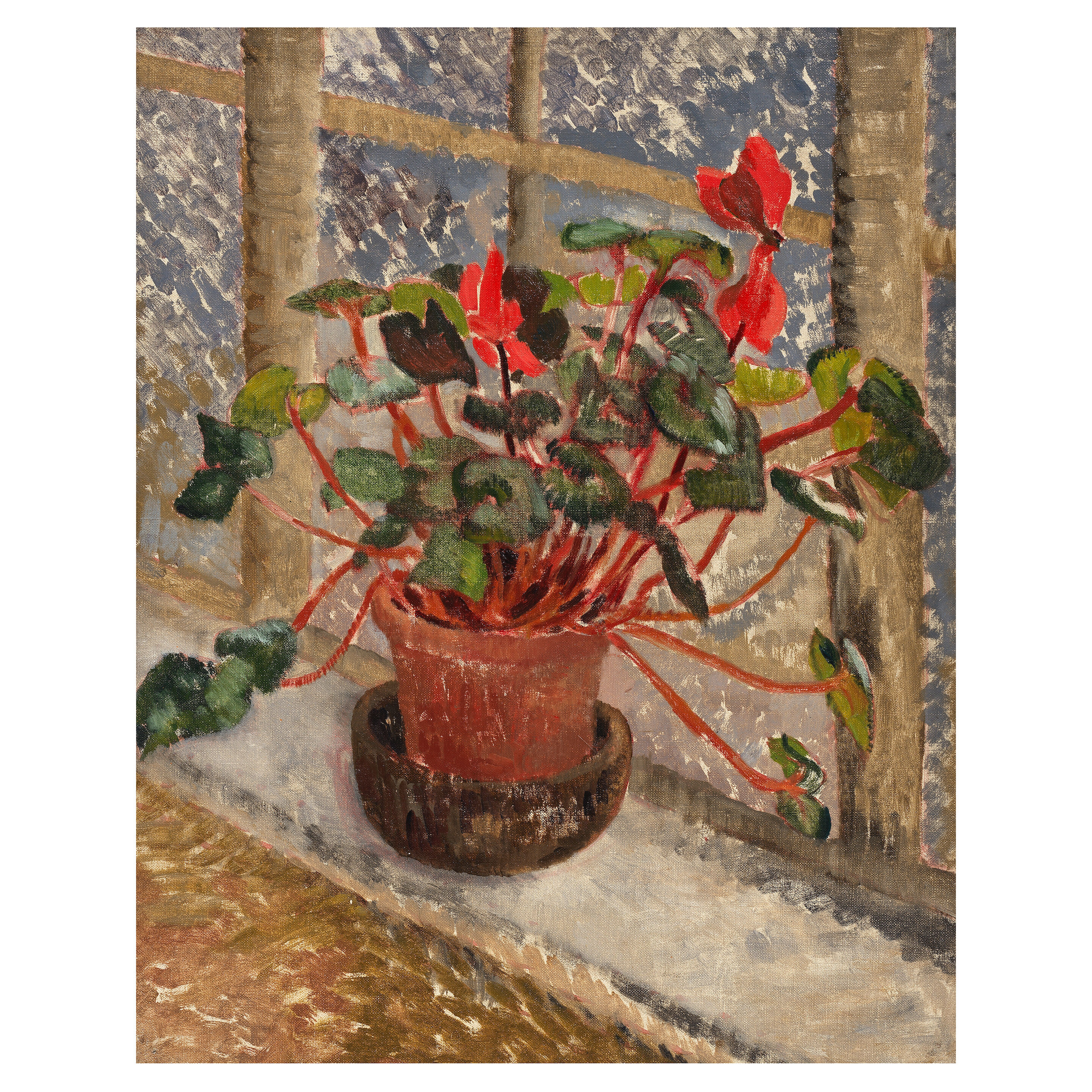 Cyclamen 63.5 x 53 cm (25 x 20 7/8 in.)