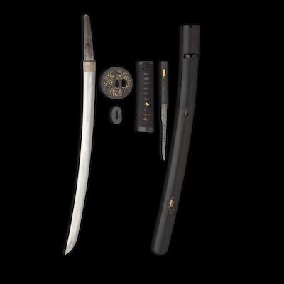 HIZEN TADAYOSHI LINEAGE A Hizen Katana in Mounts Meiji era (1868-1912), circa 1875
