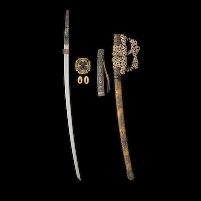 A KOTŌ KATANA IN TACHI MOUNTS Muromachi period (1333-1573), 14th/15th century