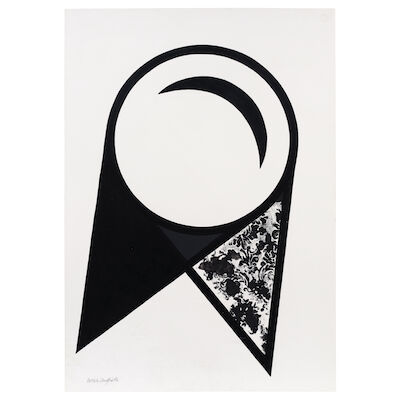 Patrick Caulfield R.A. (British, 1936-2005) Wall Plate 73 x 51 cm. (28 3/4 x 20 in.)