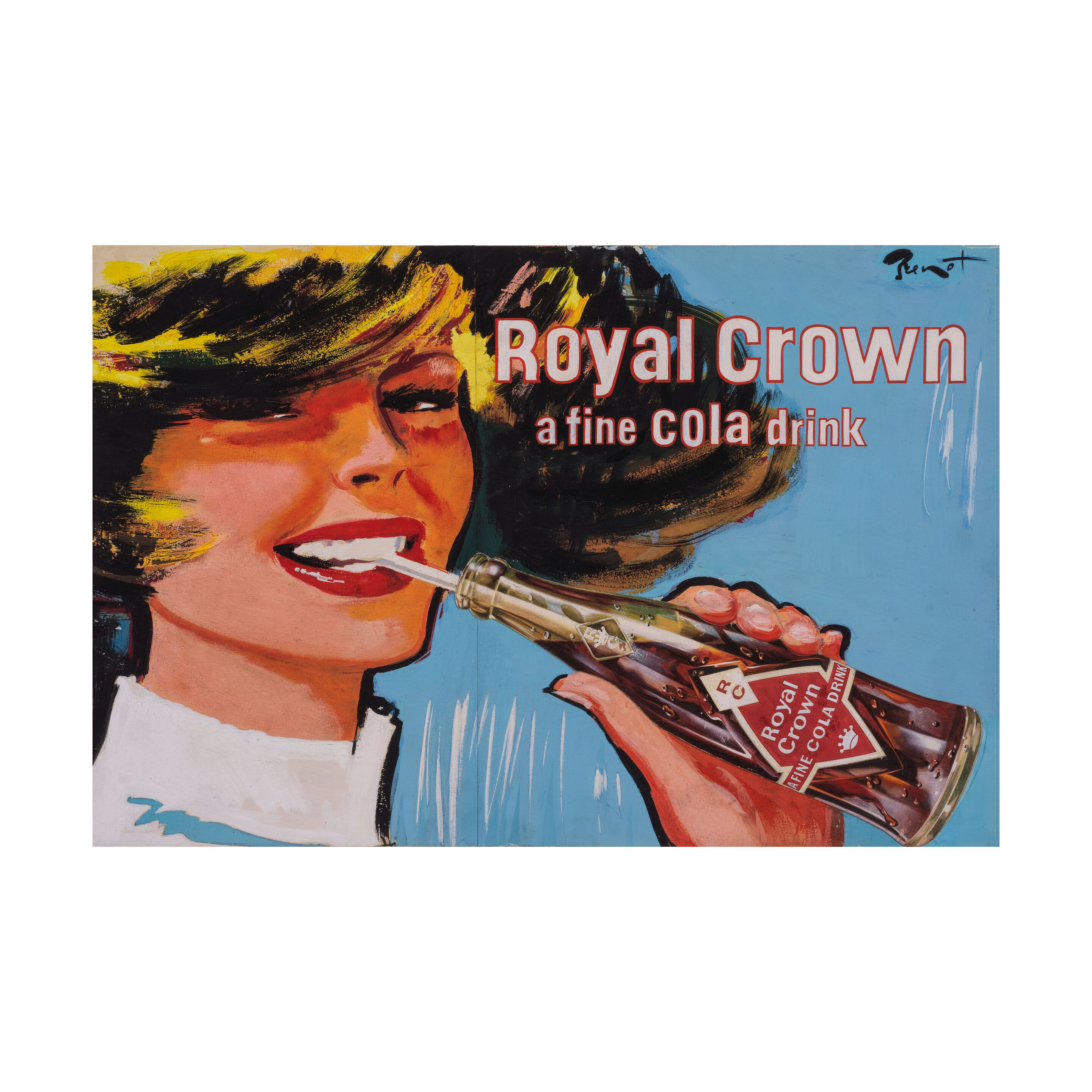 ROYAL CROWN, a fine Cola drink