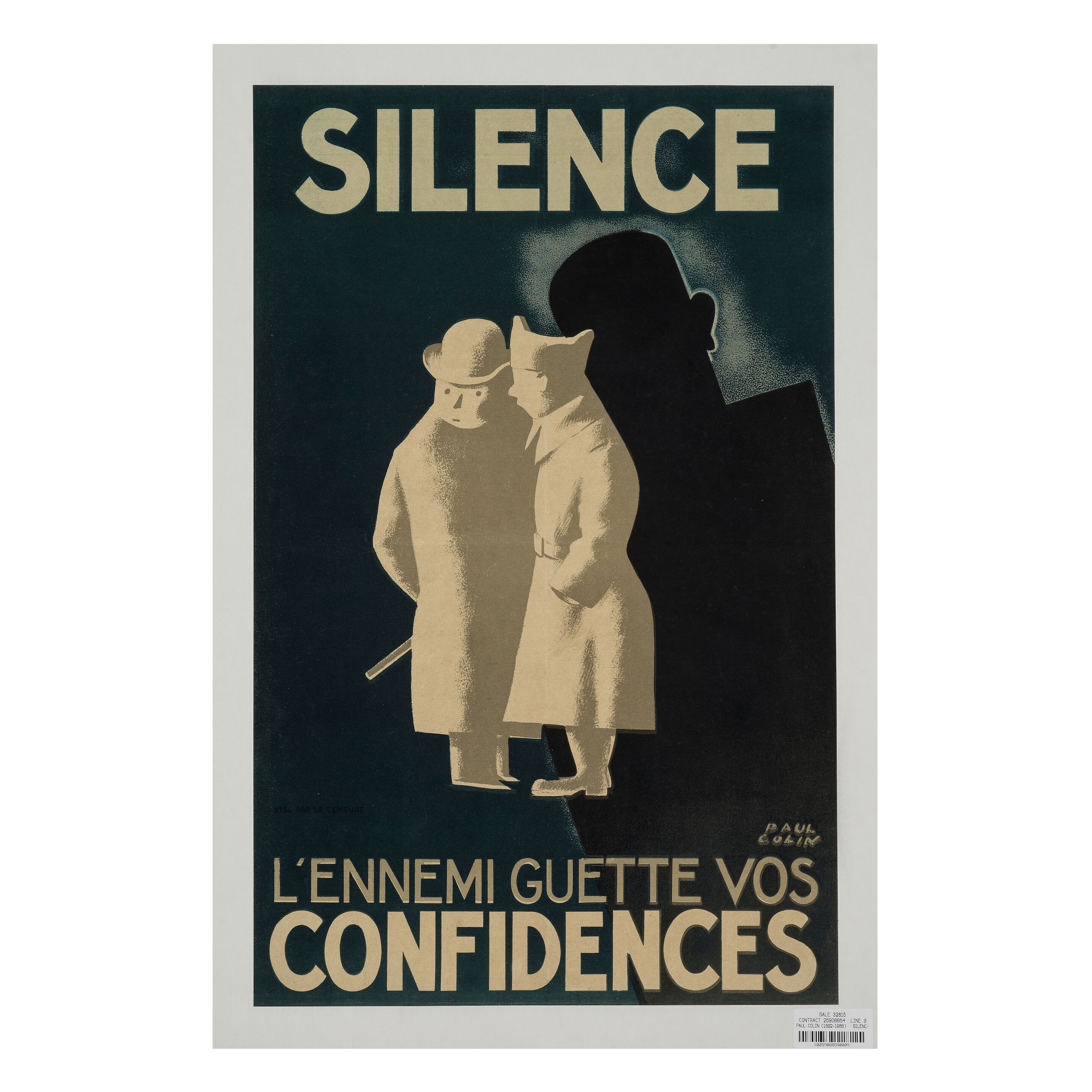 SILENCE. L'ENNEMI GUETTE VOS CONFIDENCES
