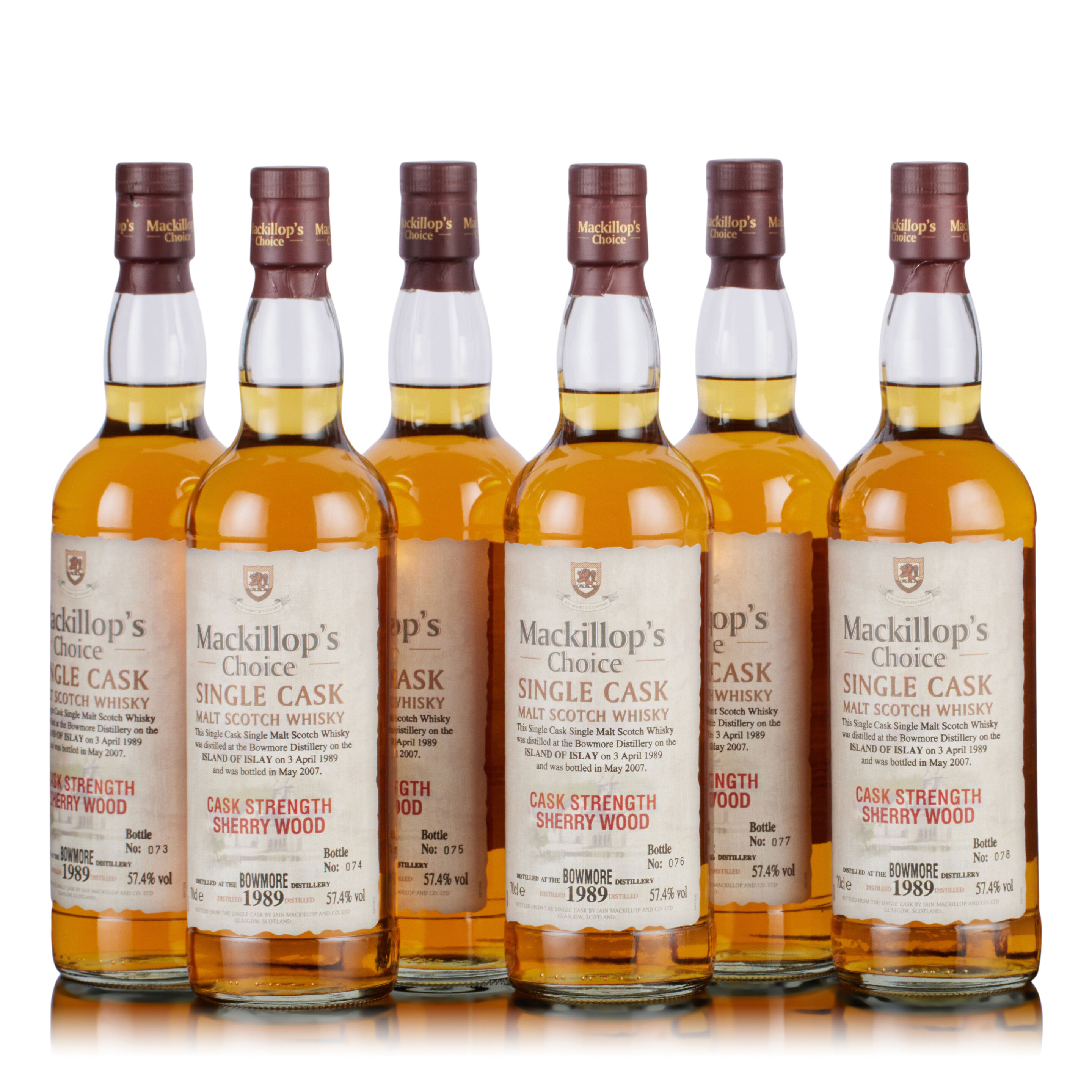 Bowmore Mackillop's Choice , 1989 (6x 70cl)