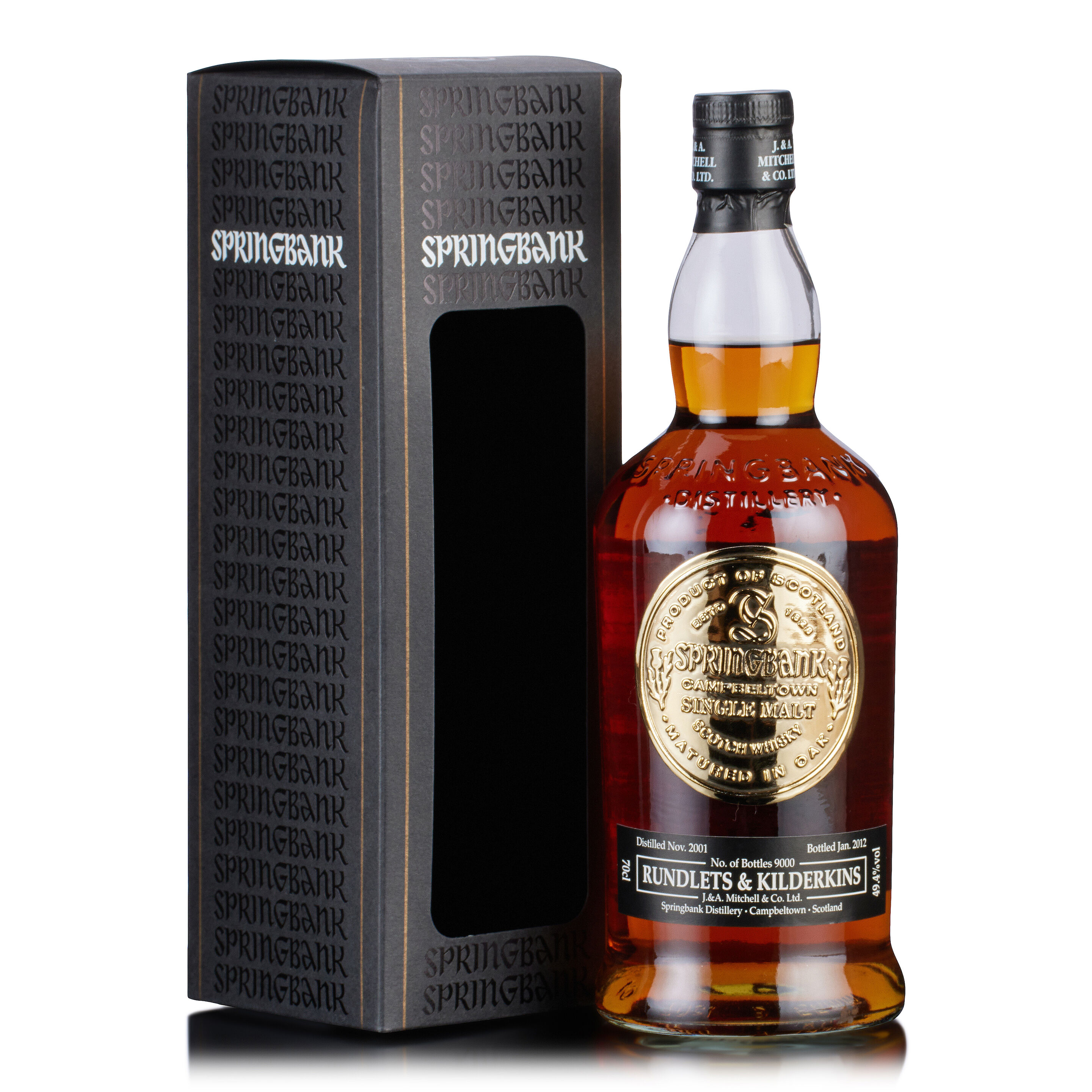 Springbank Rundlets and Kilderkins 10 Year Old, 2001 (1x 70cl)