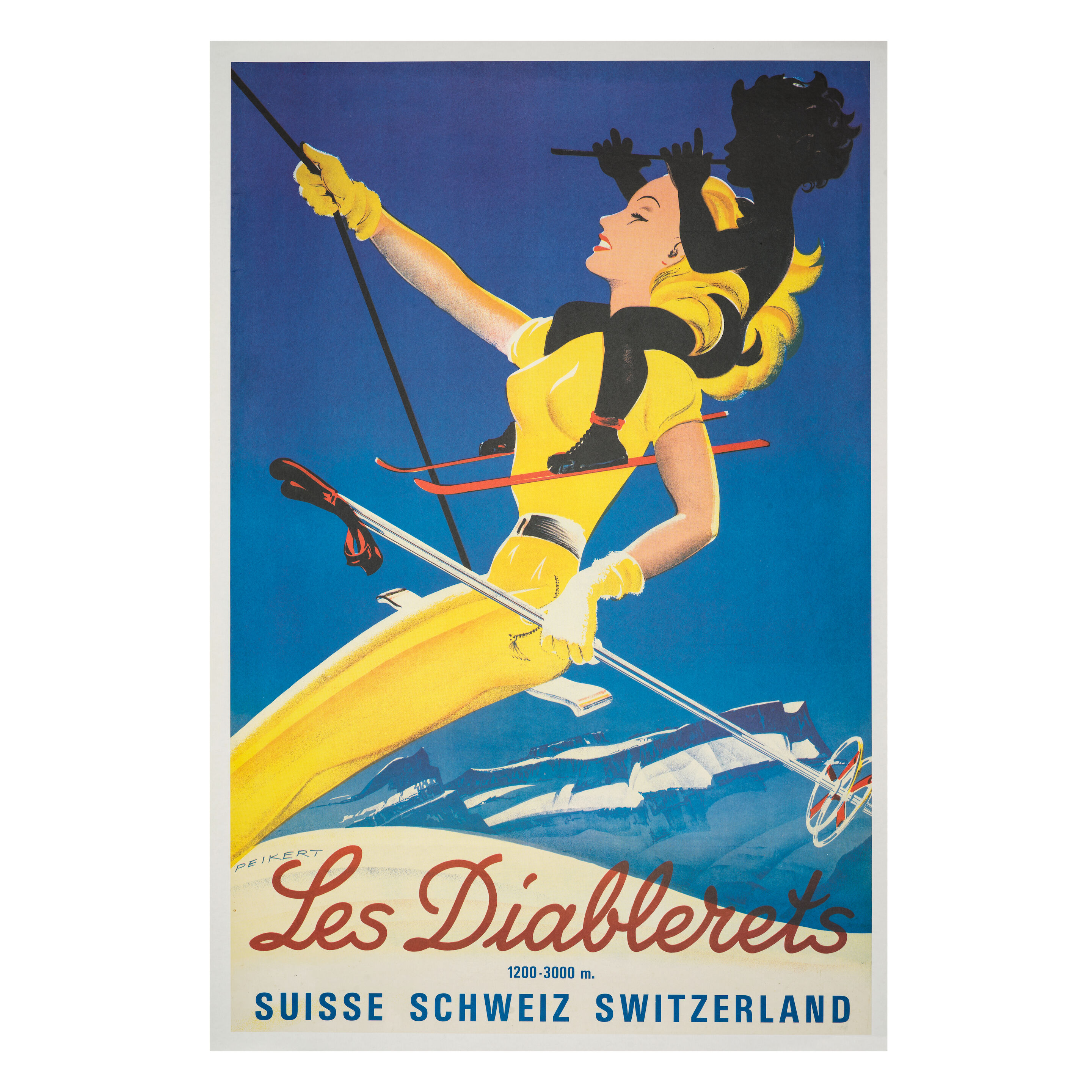 LES DIABLERETS, Chemin de fer Aigle-Sepey-Diablerets