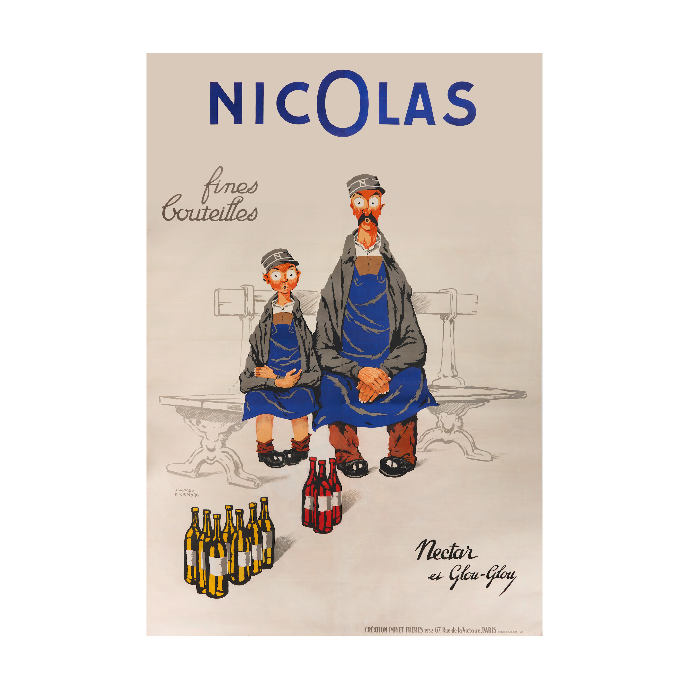 NICOLAS. fine champagne. Nectar et Glou Glou