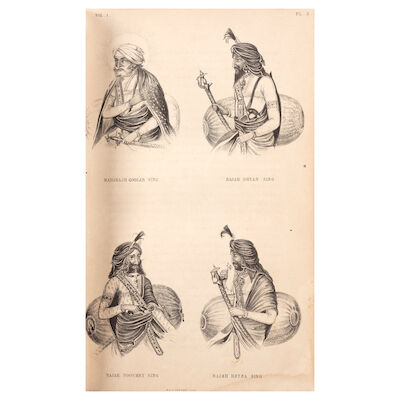 Thirty-Five Years in the East, by John Martin Honigberger, physician at the Sikh court in Lahore H. Bailliere, London, 1852