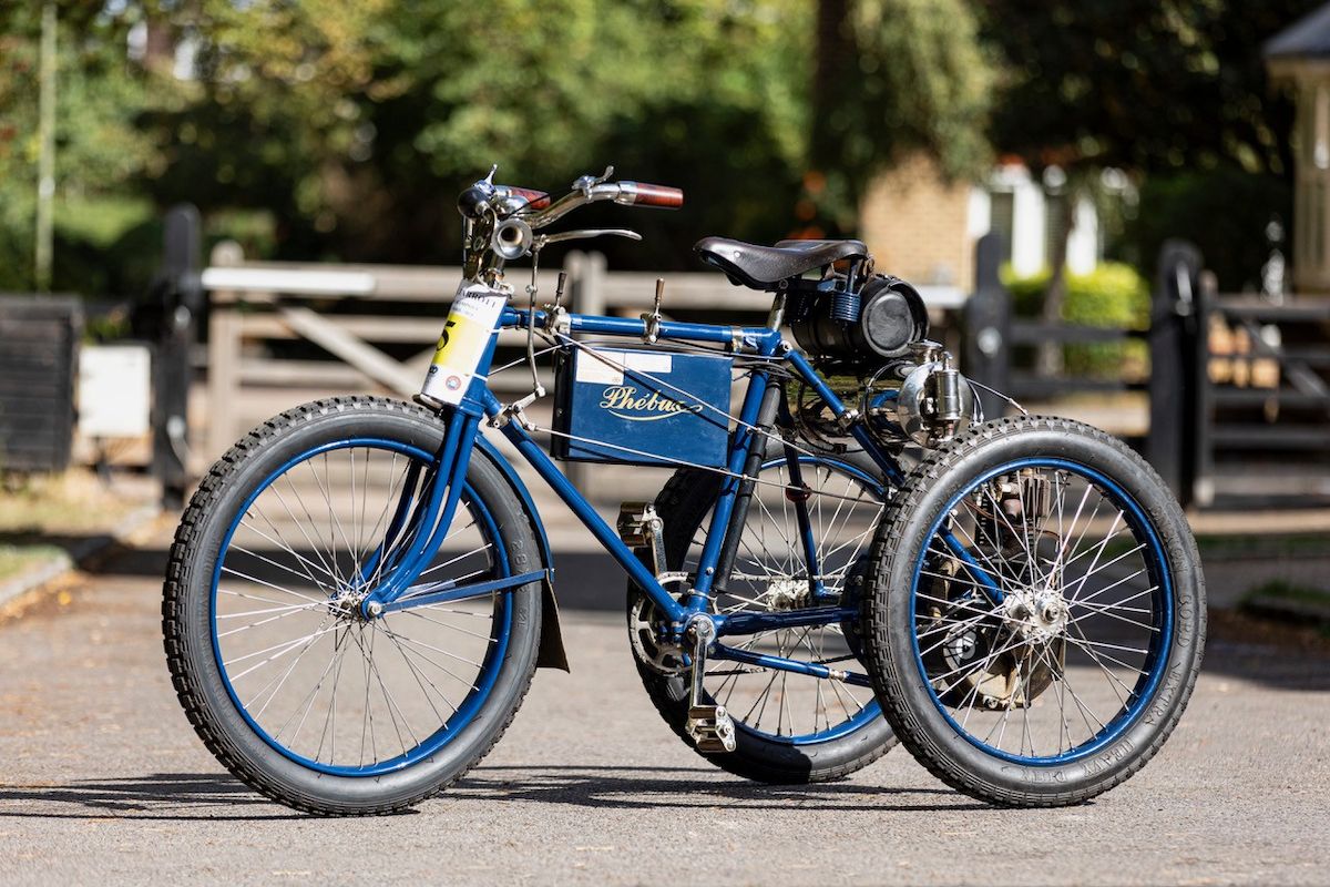1899 Phébus 2¼hp Motor Tricycle