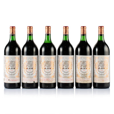 Château Longueville au Baron de Pichon-Longueville, Pauillac, Grand Cru Classé, 1982 (6 x Magnum)