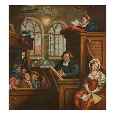 English School, 19th century I am afraid of you, lest I have bestowed upon you labour in vain