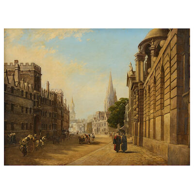 Arthur Meyrick, 19th/20th Century High Street, Oxford