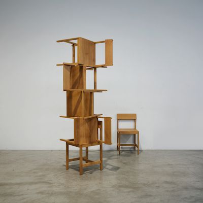 LAURA GREINDL (1986) Ensemble de six chaises Paul