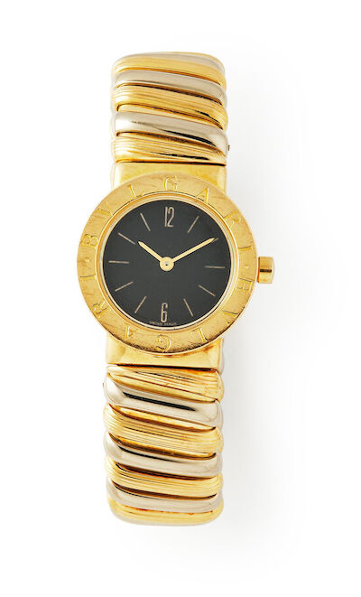 Bulgari: B.Zero1 of 18k gold, ref. BB232T "Tubogas". Quartz movement, cal. 712. 1990s-2000s.
