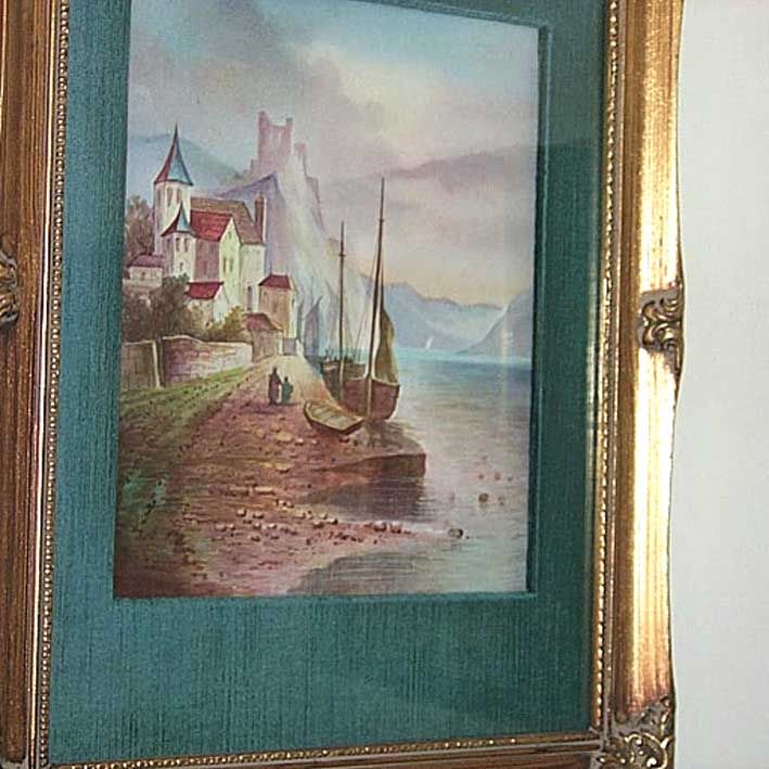 A Continental earthenware plaque,